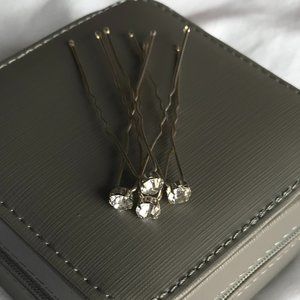 Crystal Hair Pins